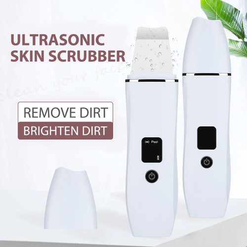 Ultrasonic Skin Scrubber (White)