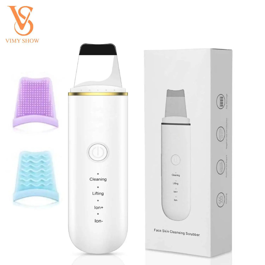 Skin Scrubber Face Spatula (White)