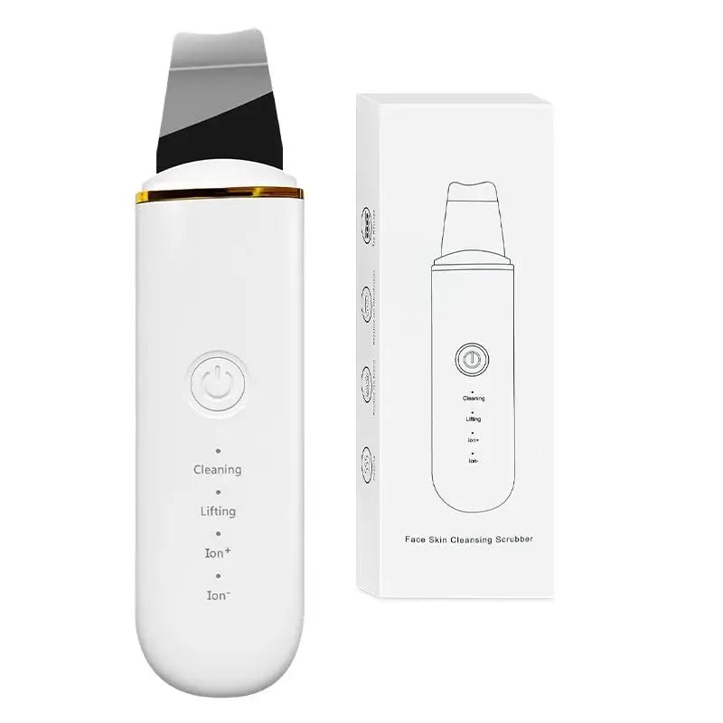 Skin Scrubber Face Spatula (White)