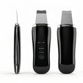Electric Ultrasonic Skin Scrubber Face Spatula Home Ultrasonic Skin Scrubber Facial Cleaner Handheld Mini Derma Galvanica Tightening Face Scrubber Machine Skin Scrubber USB Ultrasonic